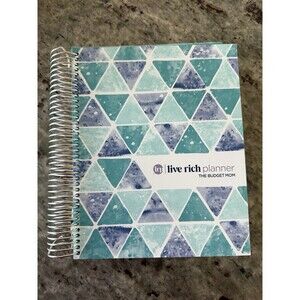 The Budget Mom Live Rich Planner Personal & Finance Undated Sz: 8 3/4” X 9 1/2”